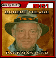 Robert Velare site design and page layout RHS1