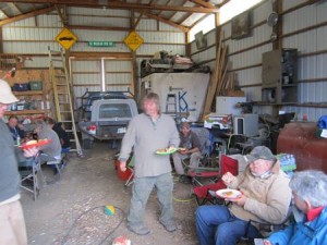 burns trip dinner